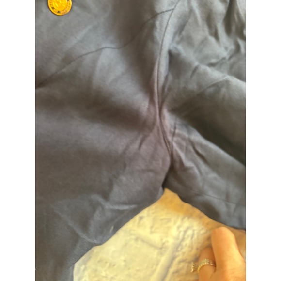 Vintage Fink Modell Sailor Blue Dress with Navigate of Pacific Ocean Buttons XL - Picture 8 of 14